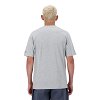 New Balance Ανδρικό T-Shirt Iconic Collegiate Graphic T-Shirt MT41519 Γκρι