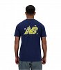 New Balance Ανδρικό T-Shirt Sport Essentials Bookshelf MT41586 Navy