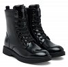Calvin Klein Μποτάκι Flat V3X5-83185-1453 999 Μαύρο