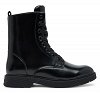 Calvin Klein Μποτάκι Flat V3X5-83185-1453 999 Μαύρο