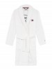 Tommy Hilfiger Kids Signature Logo Pure Organic Cotton Robe UB0UB00295 YCD White