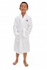Tommy Hilfiger Kids Signature Logo Pure Organic Cotton Robe UB0UB00295 YCD White