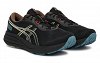 Asics Ανδρικό Αδιάβροχο Παπούτσι Για Τρέξιμο Gel-Pulse 17 Gtx 1011C154 Μαύρο