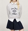 Tommy Hilfiger Kids Παιδικό Φούτερ Για Κορίτσια KG0KG08038 P1A Γκρι