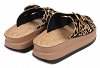 Fantasy Sandals Γυναικεία Πέδιλα Zefi S1100 Leopard Velvet