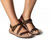 Fantasy Sandals Γυναικεία Πέδιλα Colette S942 Brown Leopardo