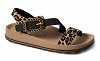 Fantasy Sandals Γυναικεία Πέδιλα Rallitsa S366 Leopard Velvet