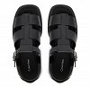 Calvin Klein Σανδάλια Chunky Sandal Fisherm Lth HW0HW02904 Μαύρο
