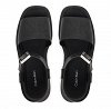Calvin Klein Γυναικείο Δερμάτινο Πέδιλο HW0HW03131 0GJ Μαύρο