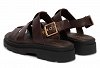 Clarks Γυναικείο Δερμάτινο Flat Πέδιλο Orinoco3 Strap 26186095 Καφέ
