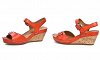 Γυναικείες Πλατφόρμες Clarks Rusty Art 20358066 Orange Leather