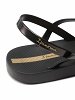 Ipanema Fashion Sand VIII Fem 82842-21112 Black/Gold Black