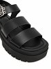 Tommy Hilfiger Σανδάλια Tjw Straps Leather Max Sandal EN0EN02944 BDS Μαύρο