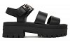 Tommy Hilfiger Σανδάλια Tjw Straps Leather Max Sandal EN0EN02944 BDS Μαύρο