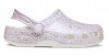 Crocs Classic Fantasy Glitter Clog K 212561-100 Λευκό Glitter