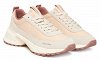 Calvin Klein Γυναικείο Δερμάτινο Sneaker YW0YW02075 0JB Ροζ