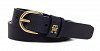 Tommy Hilfiger Γυναικεία Δερμάτινη Ζώνη Essential Effortless 2.5 AW0AW16836 DW6 Μπλε