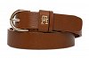 Tommy Hilfiger Γυναικεία Δερμάτινη Ζώνη Essential Effortless 2.5 AW0AW16836 GB8 Ταμπά