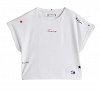 Tommy Hilfiger Παιδικό T-Shirt Για Κορίτσια KG0KG08300 YBR Λευκό
