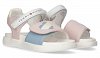 Tommy Hilfiger Kids Heart Print Velcro Sandal T1A2-33233-0326 Y913 Multicolor