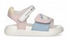 Tommy Hilfiger Kids Heart Print Velcro Sandal T1A2-33233-0326 Y913 Multicolor