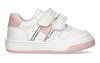 Tommy Hilfiger Kids Flag Low Cut Velcro Sneaker T1A9-32957-1355 X134 Λευκό/Ροζ