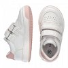 Tommy Hilfiger Kids Flag Low Cut Velcro Sneaker T1A9-32957-1355 X134 Λευκό/Ροζ