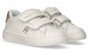 Tommy Hilfiger Kids Low Cut Velcro Sneaker T1A9-33515-0192 Y265 White/Gold