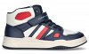 Tommy Hilfiger High Top Lace-Up/Velcro Sneaker T3B9-33108-1355 Y859 Μπλέ