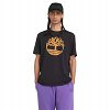 Timbeland Tree Logo Short Sleeve A2C2R P56 Regular Fit Μαύρο