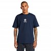 Timberland Ανδρικό T-Shirt Print Stack Logo TB0A6WWT4331 Μπλε