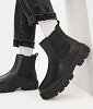 Timberland Γυναικείο Μποτάκι Greyfield Chelsea A5ZCG 001 Μαύρο