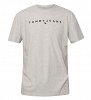 Tommy Hilfiger Ανδρικό T-Shirt Linear Logo DM0DM20744 PJ4 Γκρι