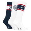 Tommy Hilfiger Σετ 3 Ζευγάρια Ψηλές Κάλτσες 701236471 001 Λευκό