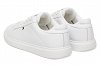 Tommy Hilfiger Γυναικείο Δερμάτινο Sneaker FW0FW08948 YBS Λευκό
