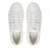 Tommy Hilfiger Γυναικείο Δερμάτινο Sneaker FW0FW08948 YBS Λευκό
