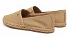 Tommy Hilfiger Γυναικείες Εσπαντρίγιες Flag Canvas Espadrille FW0FW08541 AB3 Μπεζ