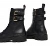 Tommy Hilfiger Γυναικείο Δερμάτινο Μποτάκι FW0FW08986 BDS Μαύρο