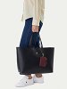 Tommy Hilfiger Τσάντα Th Icon Tote Mono AW0AW18174 DW6 Μπλε