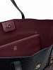 Tommy Hilfiger Τσάντα Th Icon Tote Mono AW0AW18174 DW6 Μπλε