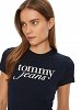 Tommy Hilfiger Γυναικείο T-Shirt DW0DW19447 C1G Μπλε