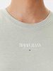 Tommy Hilfiger Γυναικείο T-Shirt DW0DW20913 M1C Πράσινο