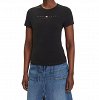 Tommy Hilfiger Γυναικείο T-Shirt DW0DW21422 BDS Μαύρο