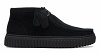 Clarks Ανδρικό Casual Μποτάκι Torhill Hi 26173664 Black Suede