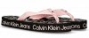 Calvin Klein Kids Logo Print Flip Flop V3A8-80520-0058 302 Pink