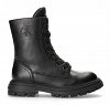 Calvin Klein Lace-Up Bootie V3X5-81096-1355 999 Μαύρο