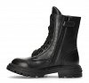 Calvin Klein Lace-Up Bootie V3X5-81096-1355 999 Μαύρο