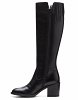 Clarks Δερμάτινη Μπότα Valvestino Hi 26171831 Black Leather