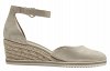 Tamaris Δερμάτινη Πλατφόρμα 1-22309-42 179 Champagne