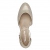Tamaris Δερμάτινη Πλατφόρμα 1-22309-42 179 Champagne